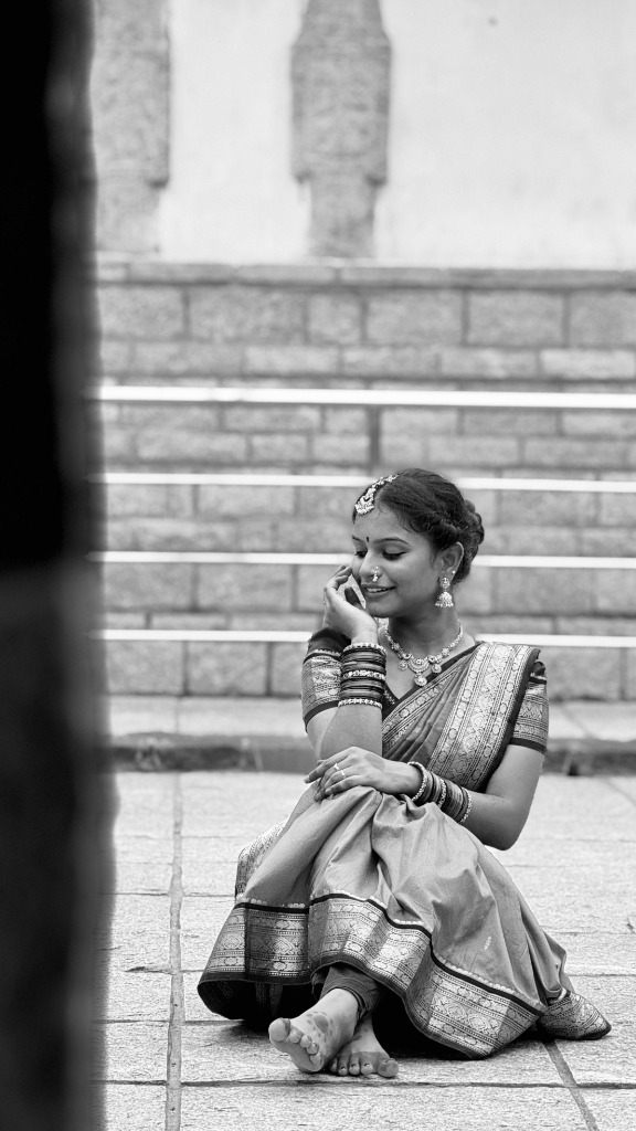 Editorial Portrait of a woman in saree